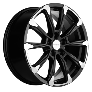 Диск литой Khomen Wheels 1808 18x7.5J/5x108 D65.1 ET35 Black-FP