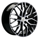 Диск литой Khomen Wheels KHW2005 (Kodiaq) 20x8.5J/5x112 D57.1 ET30 Black-FP