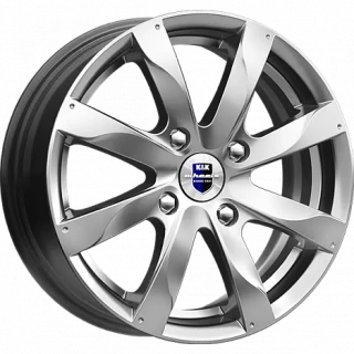 Диск литой КиК Джемини-оригинал (KC480) 14x5.5J/4x100 D60.1 ET43 Dark platinum