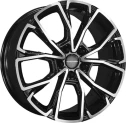 Диск литой Khomen Wheels KHW1907 (CX-5/CX8) 19x7.5J/5x114.3 D67.1 ET45 Black-FP