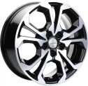 Диск литой Khomen Wheels 1711 16x6.5J/5x112 D57.1 ET46 Black-FP