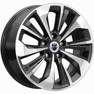 Диск литой КиК Авиор (КС936) 17x7.0J/5x114.3 D67.1 ET45 алмаз черный