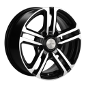 Диск литой Khomen Wheels KHW1602 16x6.5J/5x139.7 D98 ET35 Black-FP