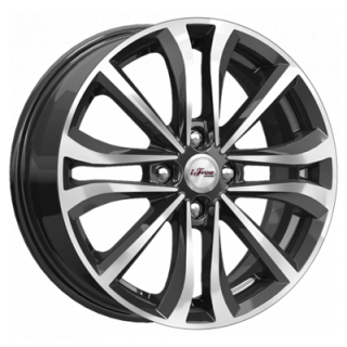 Диск литой iFree Панган 16x6.0J/4x100 D60.1 ET45 блэк джек