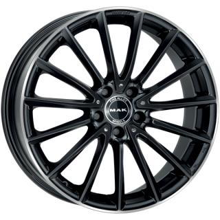 Диск литой MAK Komet 19x8.0J/5x112 D66.6 ET48 Gloss Black Mirror Ring