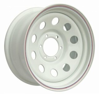 Диск штамп. Off-Road Wheels УАЗ 16x8.0J/5x139.7 D110 ET-3 белый