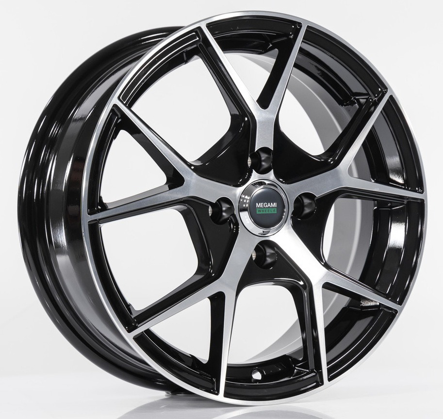 Диск литой Megami MGM-18FF 15x6.0J/4x100 D60.1 ET37 BKF