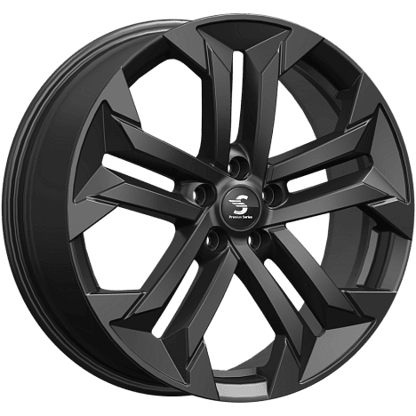 Диск литой Premium Series KP015 19x7.5J/5x114.3 D67.1 ET51 Fury black для MAZDA CX-7
