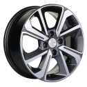 Диск литой Khomen Wheels 1501 15x6.0J/4x98 D58.6 ET36 Gray-FP