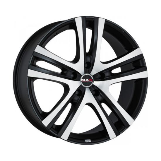 Диск литой MAK Aria 18x8.0J/5x114.3 D60.1 ET40 Gun Metallic-Mirror Face