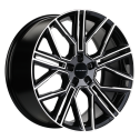 Диск литой Khomen Wheels 2101 21x9.5J/5x120 D72.6 ET49 Black-FP