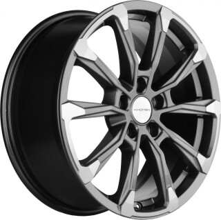 Диск литой Khomen Wheels 1808 18x7.5J/5x114.3 D54.1 ET53 Black-FP