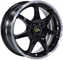 Диск литой CrossStreet CR-15 15x6.0J/4x98 D58.6 ET36 BKPL