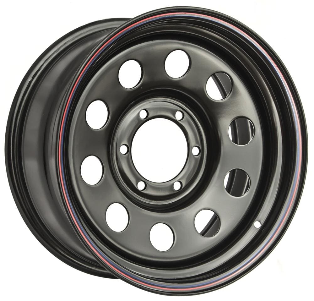 Диск штамп. Off-Road Wheels Toyota/Nissan 17x8.0J/6x139.7 D110 ET25 Черный