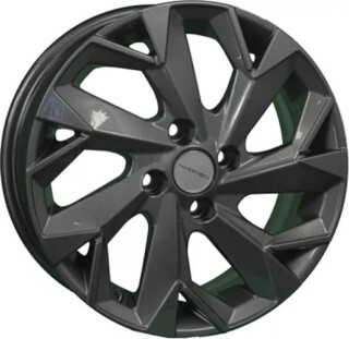 Диск литой Khomen Wheels KHW1508 (XRay) 15x6.0J/4x100 D60.1 ET40 Gray