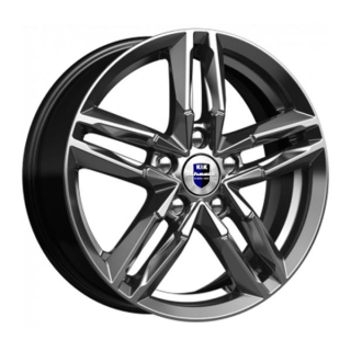 Диск литой КиК Sayan 16x6.0J/5x110 D63.3 ET45 дарк платинум