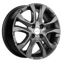 Диск литой Khomen Wheels KHW1503 (Lada Granta) 15x6.0J/4x98 D58.5 ET36 Gray для LADA (ВАЗ) Granta