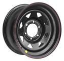 Диск штамп. Off-Road Wheels УАЗ 17x8.0J/5x139.7 D110 ET10 Черный