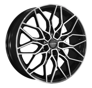 Диск литой Khomen Wheels KHW1813 18x7.0J/5x108 D60.1 ET38 Black-FP