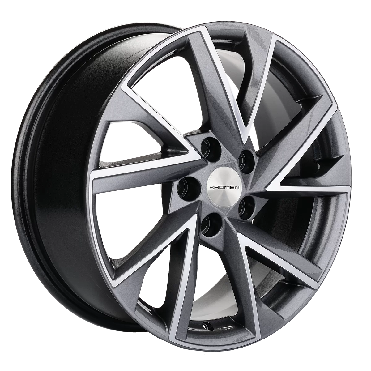 Диск литой Khomen Wheels KHW1714 (Chery tigo 7pro) 17x7.0J/5x108 D60.1 ET40 Gray-FP для CHERY