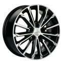 Диск литой Khomen Wheels KHW1611 (DFM 580) 16x6.5J/5x110 D67.1 ET45 Black-FP