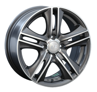 Диск литой LS Wheels LS191 16x7.0J/5x110 D65.1 ET39 GMF