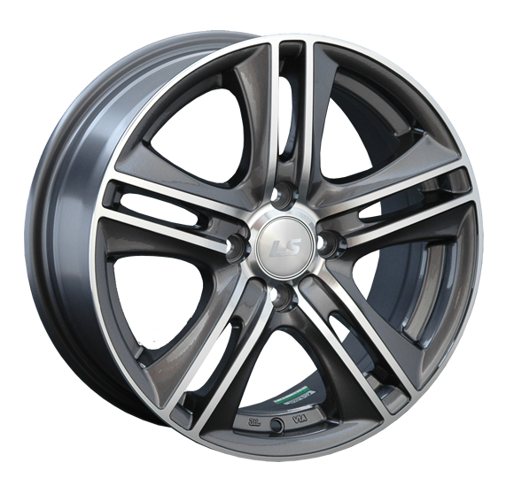 Диск литой LS Wheels LS191 17x7.5J/5x114.3 D73.1 ET45 GMF