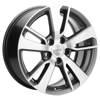 Диск литой Khomen Wheels KHW1704 (RAV4) 17x7.0J/5x114.3 D60.1 ET39 Gray-FP