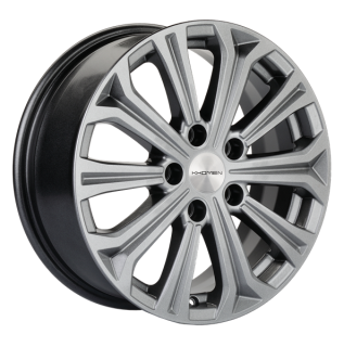 Диск литой Khomen Wheels 1610 16x6.5J/5x115 D70.1 ET41 Gray