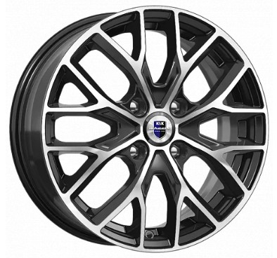 Диск литой КиК Лилиом-оригинал (КС891) 16x6.0J/4x108 D63.3 ET37 алмаз чёрный