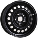 Диск штамп. TREBL Chevrolet (9247) Black 16x6.5J/5x105 D56.6 ET39 Black