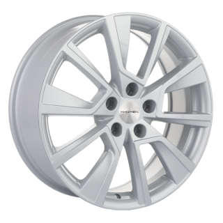 Диск литой Khomen Wheels 1802 18x7.0J/5x112 D57.1 ET43 F-Silver