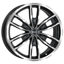 Диск литой MAK Peak 17x7.5J/6x139.7 D100.1 ET33 Black mirror