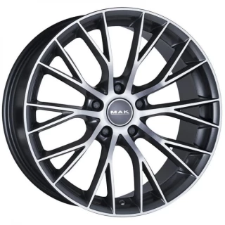 Диск литой MAK Munchen 19x8.5J/5x120 D72.6 ET37 Gun Metallic-Mirror Face