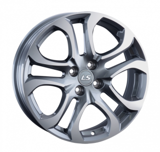 Диск литой LS Wheels 1004 17x6.5J/4x100 D60.1 ET40 SF