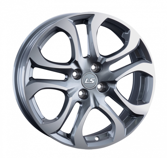 Диск литой LS Wheels 1004 17x6.5J/4x100 D60.1 ET40 SF