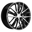 Диск литой Khomen Wheels KHW1807 18x8.0J/5x114.3 D60.1 ET50 Black-FP
