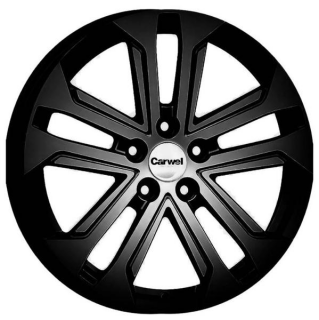 Диск литой Carwel Витус 18x7.0J/5x114.3 D60.1 ET45 BK
