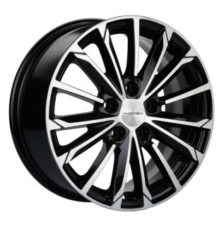 Диск литой Khomen Wheels 1611 16x6.5J/5x108 D63.3 ET50 Black-FP