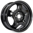 Диск штамп. ТЗСК Solaris/Rio 16x6.5J/4x100 D54.1 ET50 Черный