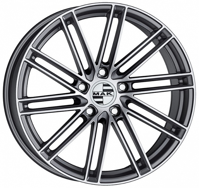 Диск литой MAK Leipzig-D 21x10.0J/5x112 D66.45 ET19 Gunmetal Mirror Face