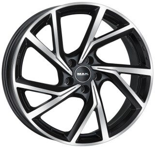 Диск литой MAK Kassel 19x8.0J/5x108 D72.3 ET42 Black mirror