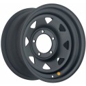 Диск штамп. Off-Road Wheels УАЗ 16x8.0J/5x139.7 D110 ET0 Черный матовый