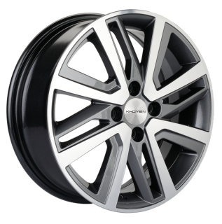 Диск литой Khomen Wheels 1609 16x6.0J/4x100 D60.1 ET37 Gray-FP