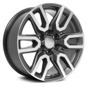 Диск литой Khomen Wheels KHW1723 (Toyota LC Prado/Lexus GX) 17x8.0J/6x139.7 D106.1 ET25 Gray-FP