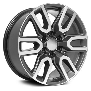 Диск литой Khomen Wheels KHW1723 (Toyota LC Prado/Lexus GX) 17x8.0J/6x139.7 D106.1 ET25 Gray-FP