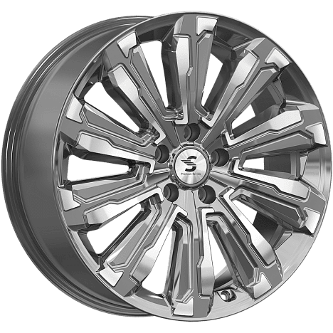 Диск литой Premium Series КР1061 Humber 20x8.0J/5x108 D63.3 ETET45 Diamond Gloss Graphite