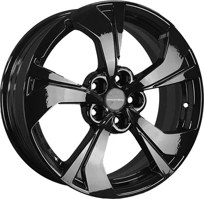 Диск литой Khomen Wheels KHW1724 (Jolion) 17x7.0J/5x114.3 D66.5 ET37 Black