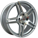 Диск литой КиК Флэш 14x5.0J/4x98 D58.6 ET35 Блэк платинум