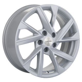 Диск литой Khomen Wheels 1714 17x7.0J/5x114.3 D67.1 ET48.5 F-Silver